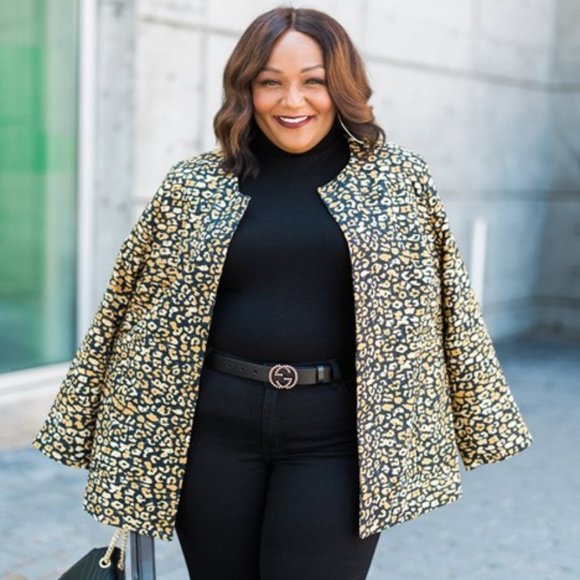 Who What Wear Animal Print Jacket - 1X - Picture 11 of 11